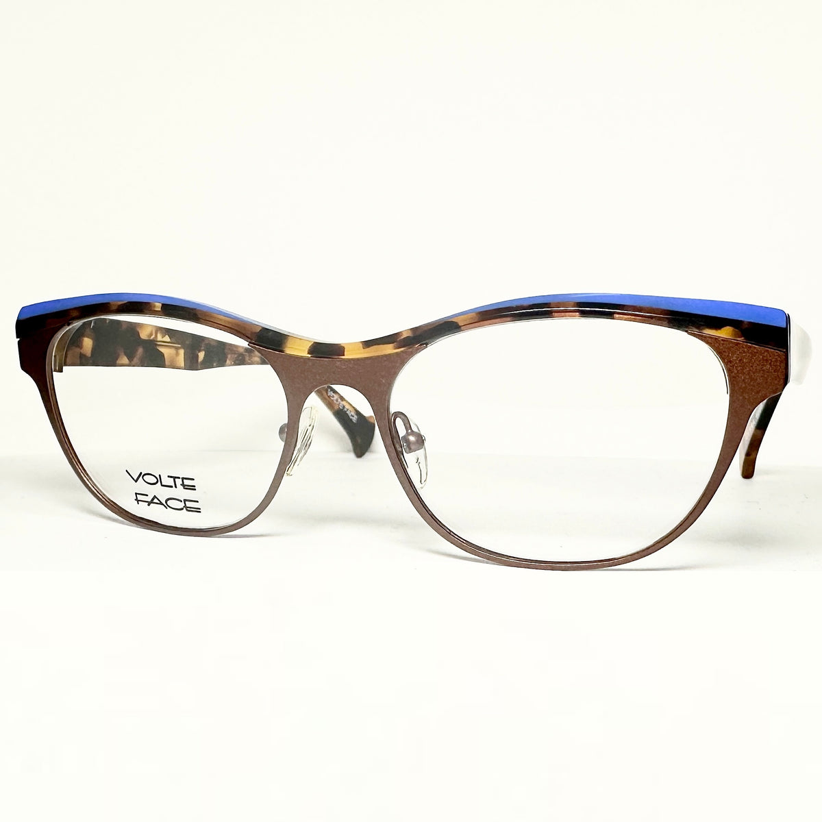 VOLTE FACE CLARA 6595 Women's Eyeglasses Frames in Multicolor - Authentic New
