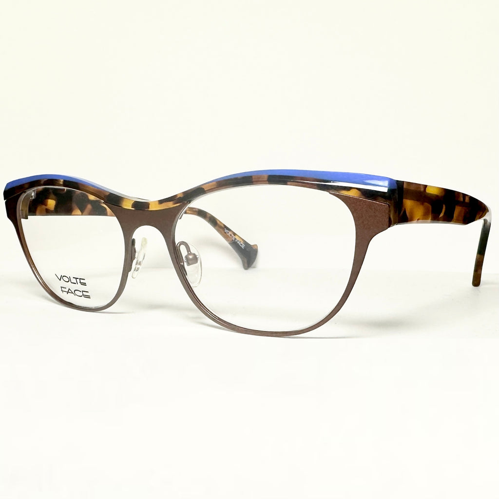 VOLTE FACE CLARA 6595 Women's Eyeglasses Frames in Multicolor - Authentic New