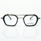 KARAVAN ONYX05 BM Men's Eyeglasses Frame in Blue/Gold - Authentic New
