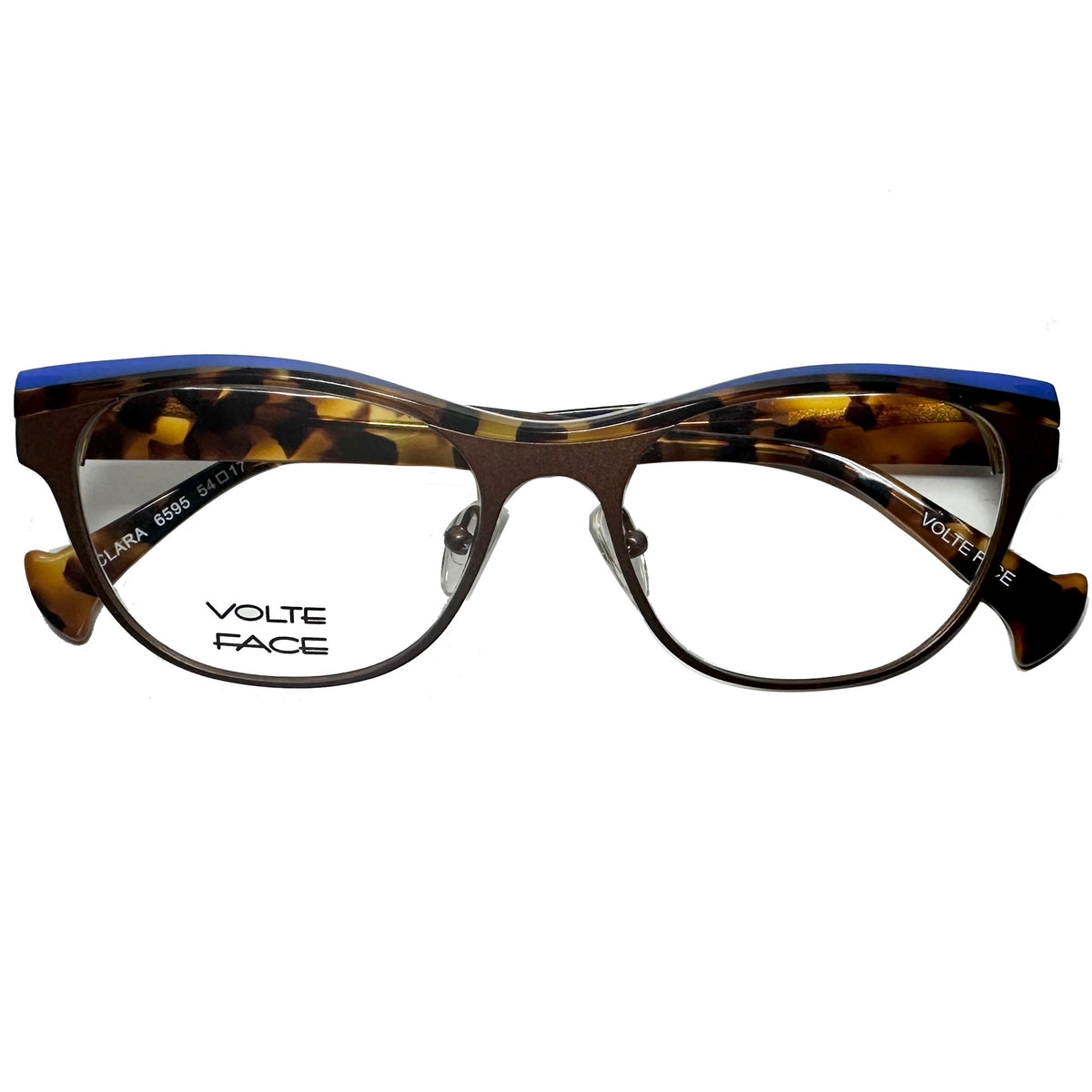 VOLTE FACE CLARA 6595 Women's Eyeglasses Frames in Multicolor - Authentic New