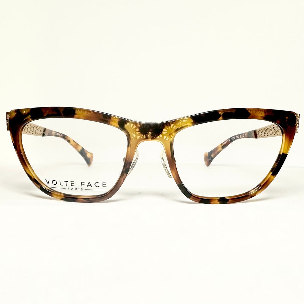VOLTE FACE FANTIC 9255 Women's Eyeglasses Frames in Tortoise - Authentic New