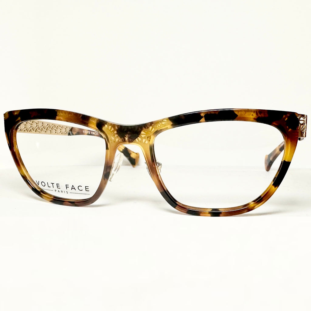 VOLTE FACE FANTIC 9255 Women's Eyeglasses Frames in Tortoise - Authentic New