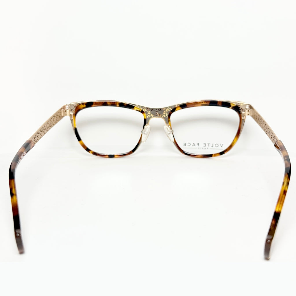 VOLTE FACE FANTIC 9255 Women's Eyeglasses Frames in Tortoise - Authentic New