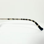 KARAVAN ONYX05 BM Men's Eyeglasses Frame in Blue/Gold - Authentic New