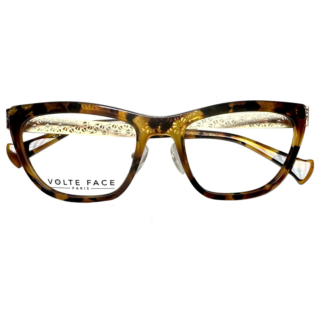 VOLTE FACE FANTIC 9255 Women's Eyeglasses Frames in Tortoise - Authentic New