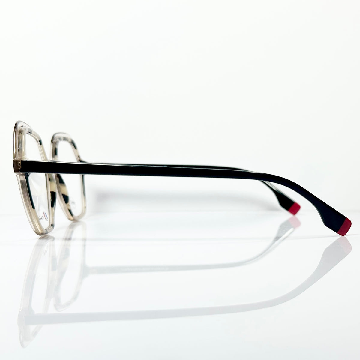 KARAVAN CRISTAL3 ZM Women's Eyeglasses Frames in Clear Tortoise- Authentic New
