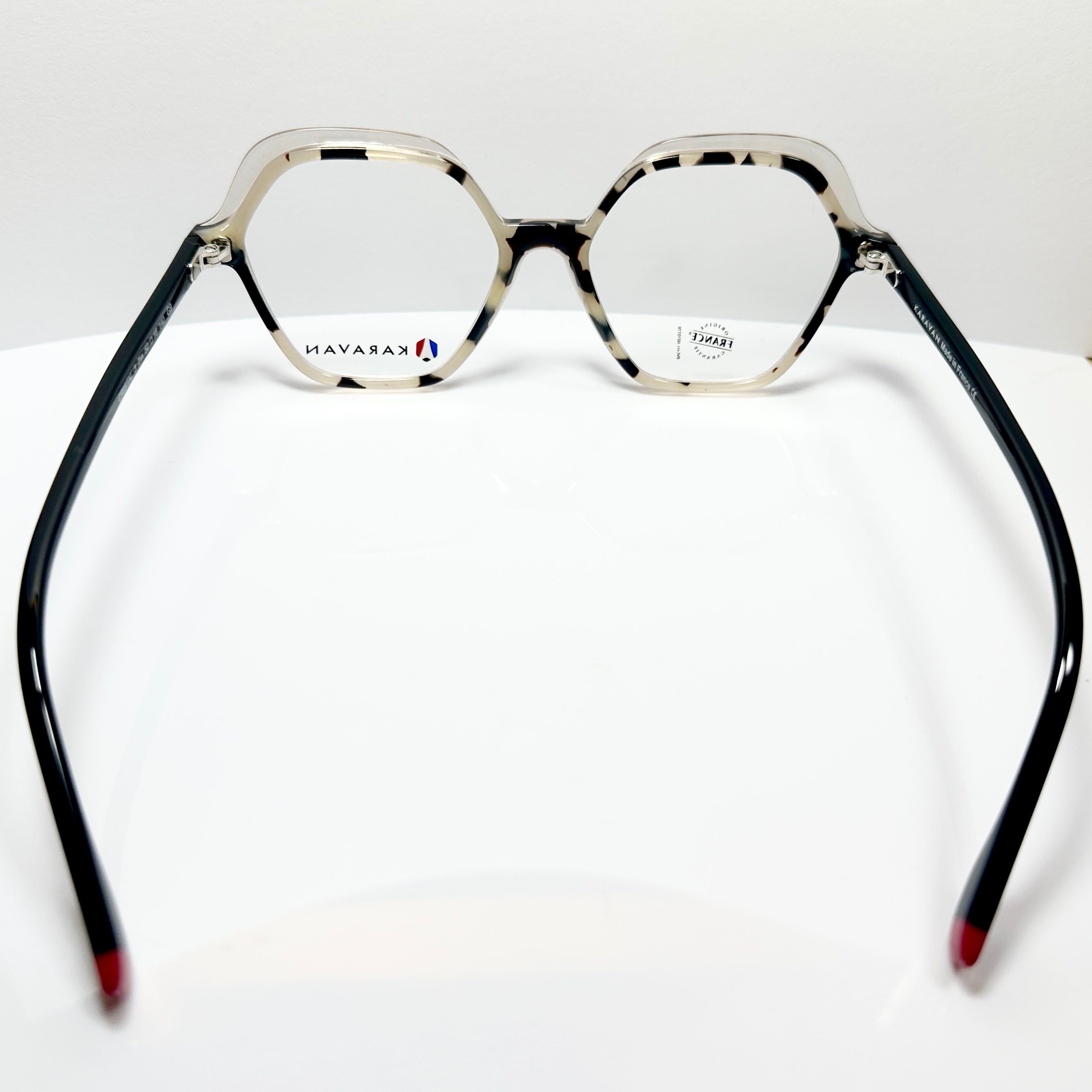 KARAVAN CRISTAL3 ZM Women's Eyeglasses Frames in Clear Tortoise- Authentic New