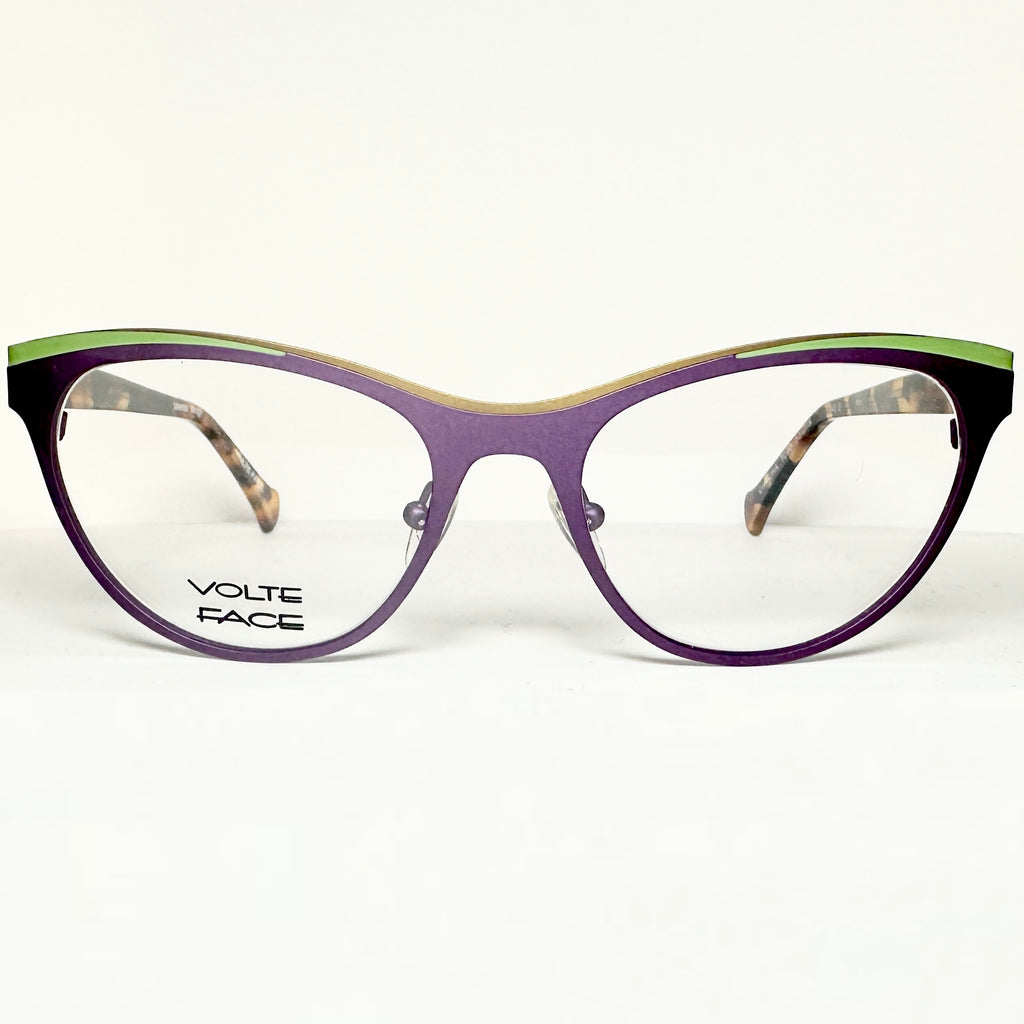 VOLTE FACE CHACHA 7090 Women's Eyeglasses Frames in Multicolor - Authentic New