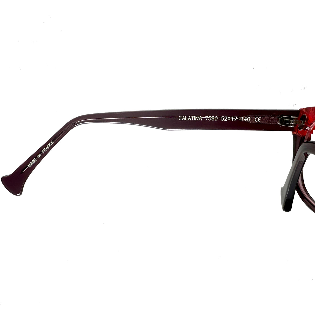 VOLTE FACE CATALINA 75 Women's Eyeglasses Frames in Red/Purple - Authentic New
