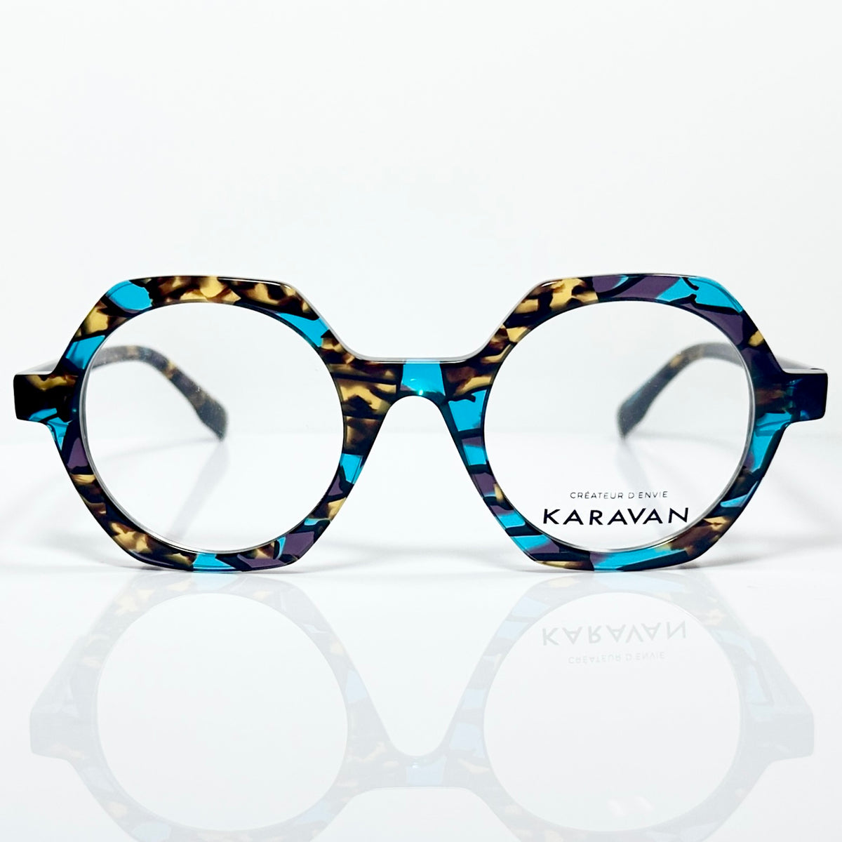 KARAVAN SPINELLE 02 ZB Women's Eyeglasses Frame in Multicolor - Authentic New