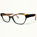 VOLTE FACE CLAUDIA 0092 Women's Eyeglasses Frames in Brown/Black - Authentic New