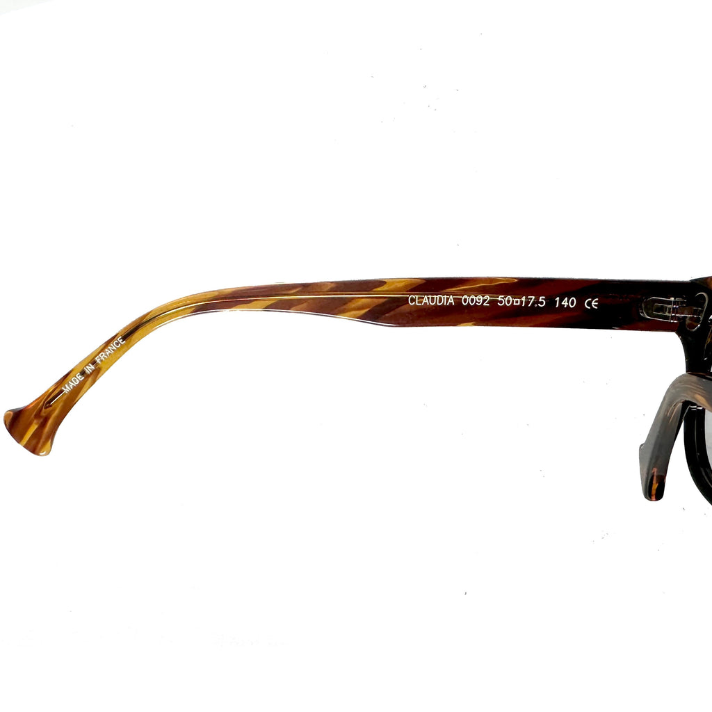 VOLTE FACE CLAUDIA 0092 Women's Eyeglasses Frames in Brown/Black - Authentic New
