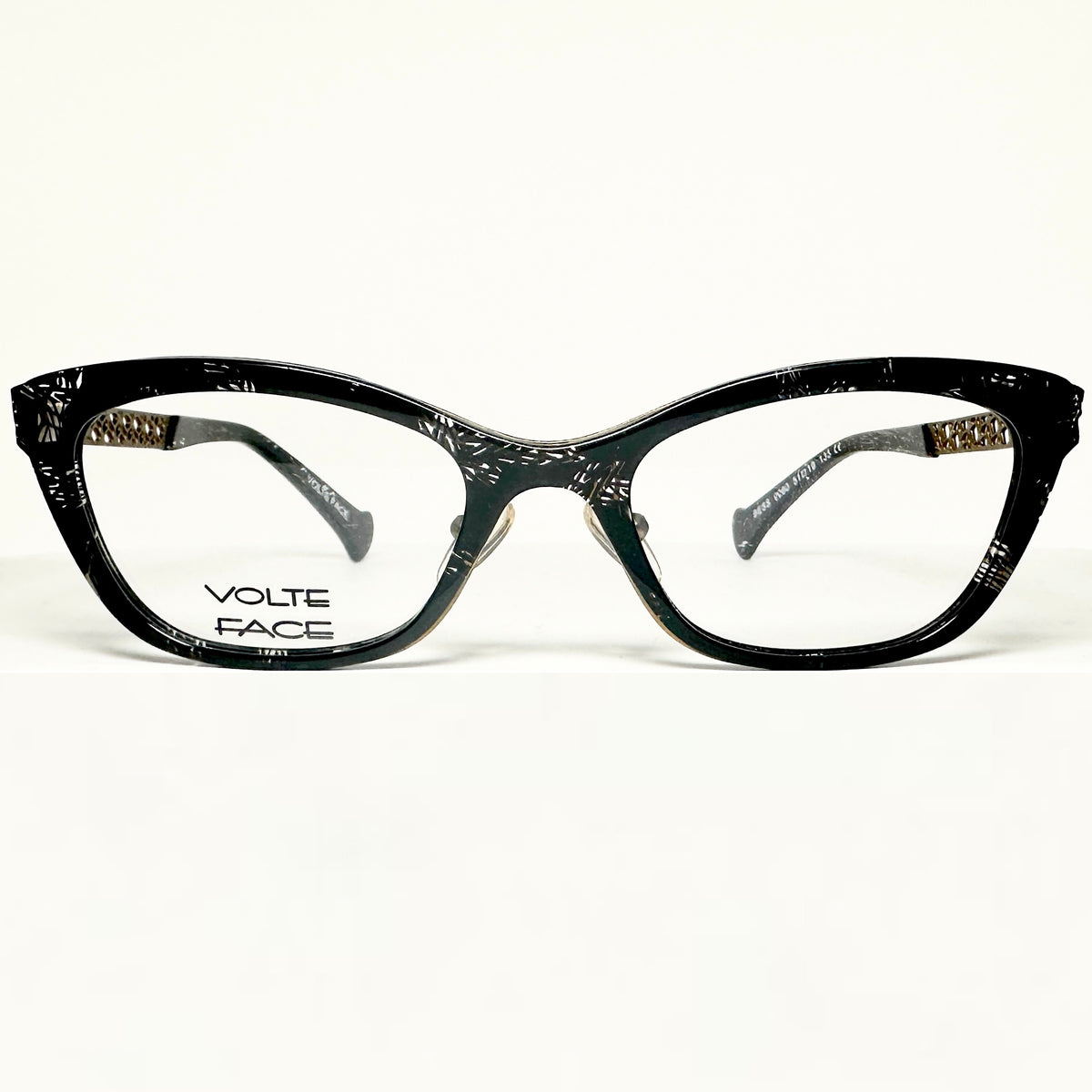VOLTE FACE BESS 0060 Women's Eyeglasses Frames in Black - Authentic New