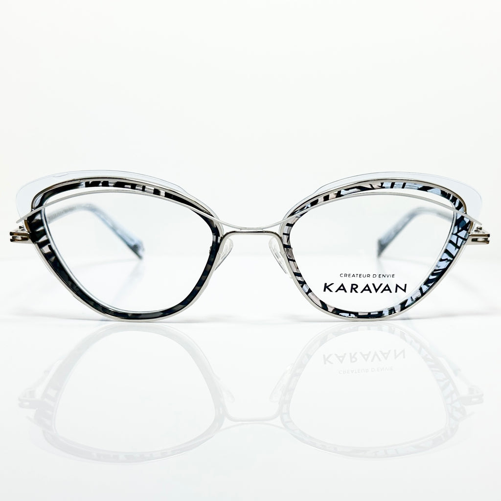 KARAVAN ONYX02 BI Women's Eyeglasses Frames in Multicolor - Authentic New