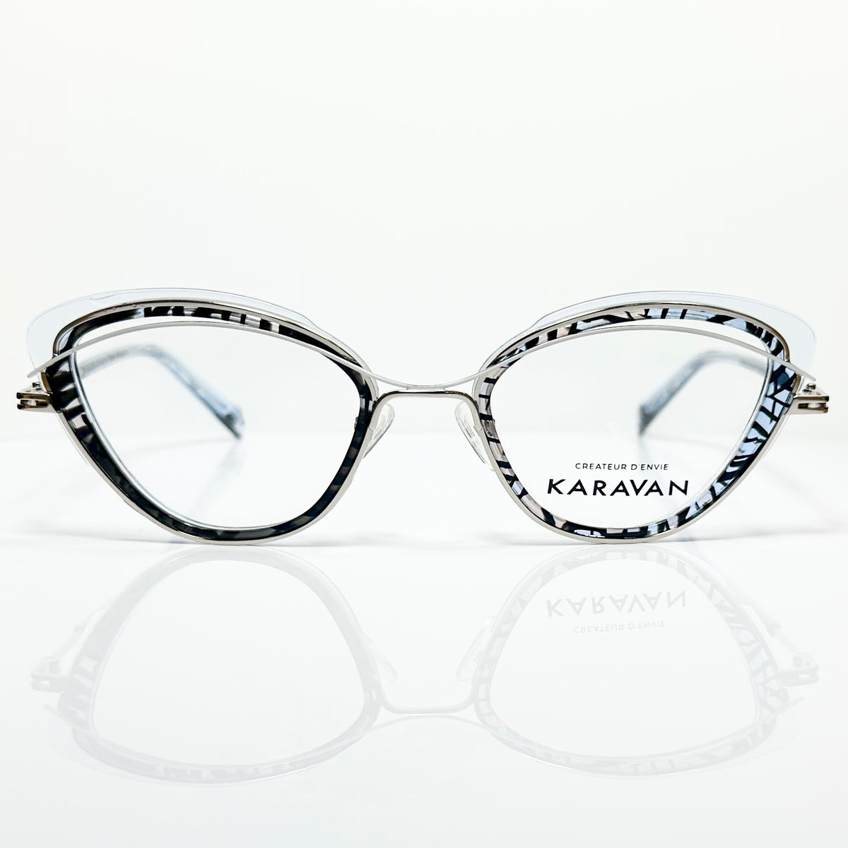 KARAVAN ONYX02 BI Women's Eyeglasses Frames in Multicolor - Authentic New