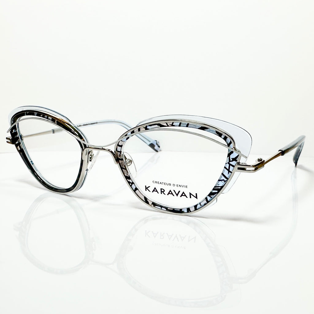 KARAVAN ONYX02 BI Women's Eyeglasses Frames in Multicolor - Authentic New