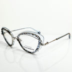 KARAVAN ONYX02 BI Women's Eyeglasses Frames in Multicolor - Authentic New