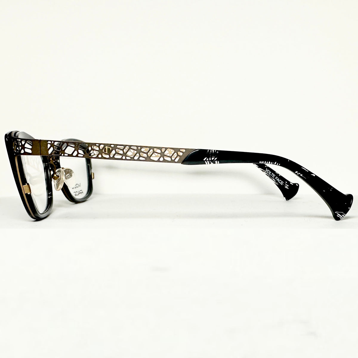 VOLTE FACE BESS 0060 Women's Eyeglasses Frames in Black - Authentic New