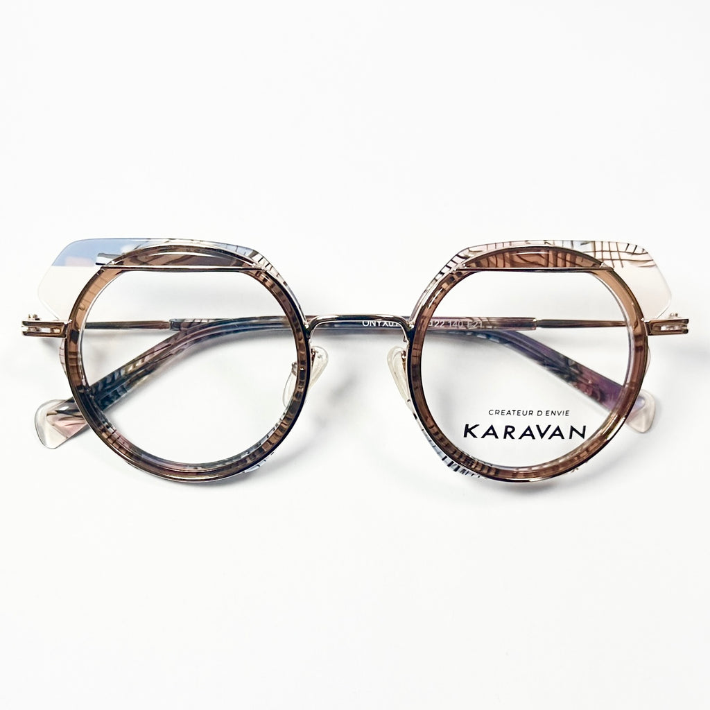KARAVAN ONYX01 NP Women's Eyeglasses Frame in Multicolor - Authentic New