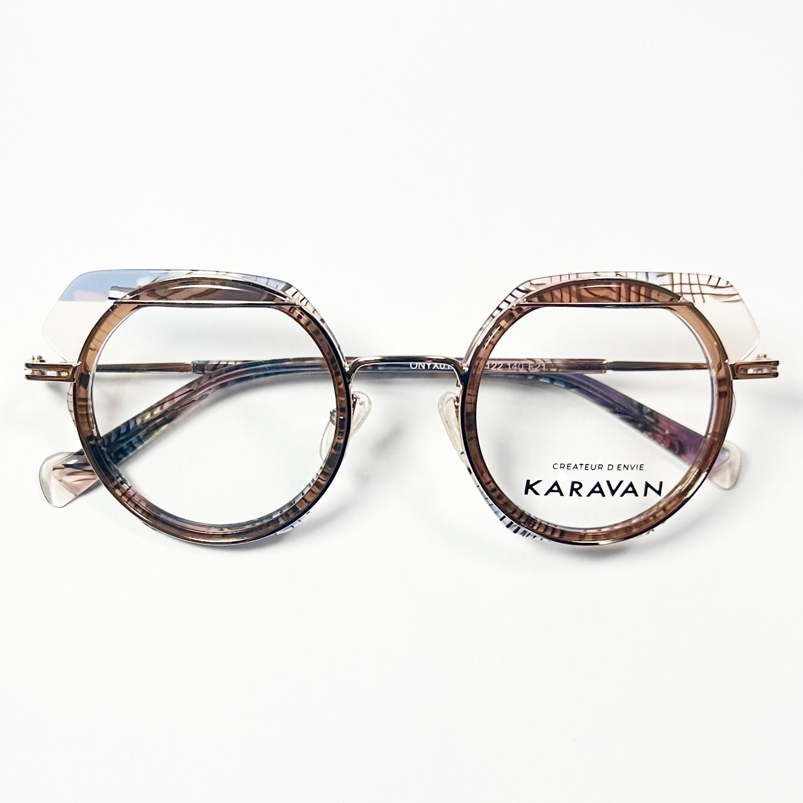 KARAVAN ONYX01 NP Women's Eyeglasses Frame in Multicolor - Authentic New