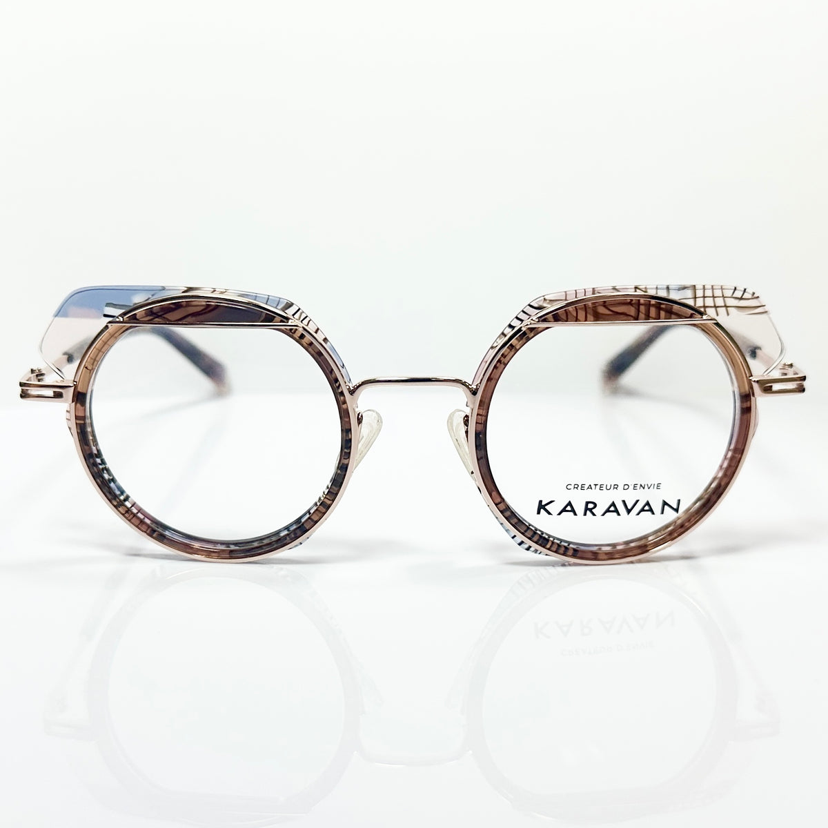 KARAVAN ONYX01 NP Women's Eyeglasses Frame in Multicolor - Authentic New
