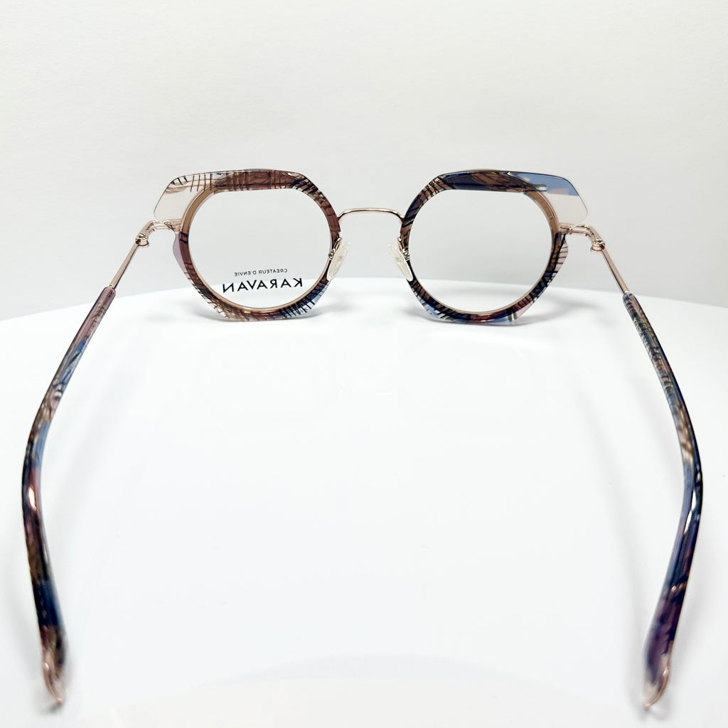 KARAVAN ONYX01 NP Women's Eyeglasses Frame in Multicolor - Authentic New