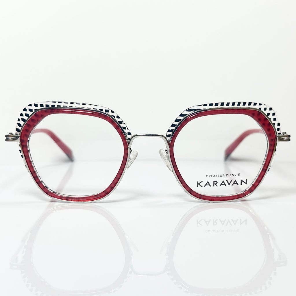KARAVAN ONYX03 RN Women's Eyeglasses Frame in Multicolor - Authentic New