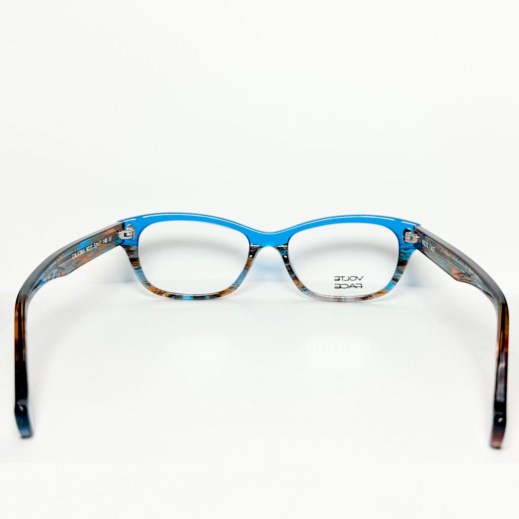 VOLTE FACE CALATINA 9022 Women's Eyeglasses Frames in Multicolor - Authentic New
