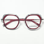 KARAVAN ONYX03 RN Women's Eyeglasses Frame in Multicolor - Authentic New