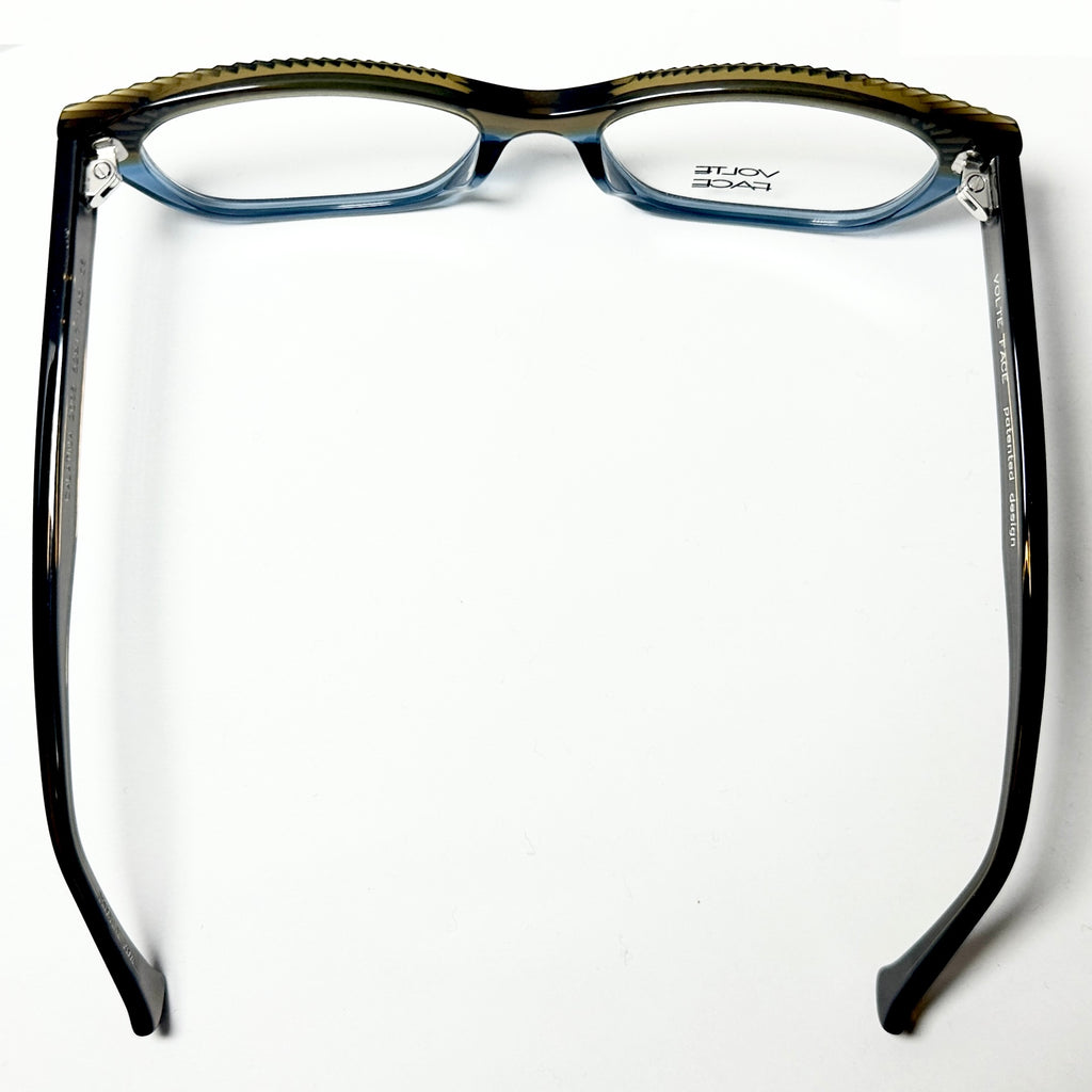 VOLTE FACE CATALINA 2095 Women's Eyeglasses Frames in Brown - Authentic New
