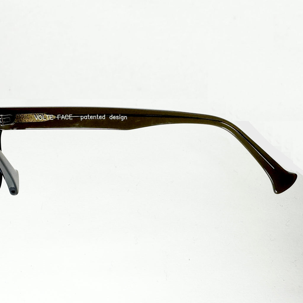 VOLTE FACE CATALINA 2095 Women's Eyeglasses Frames in Brown - Authentic New