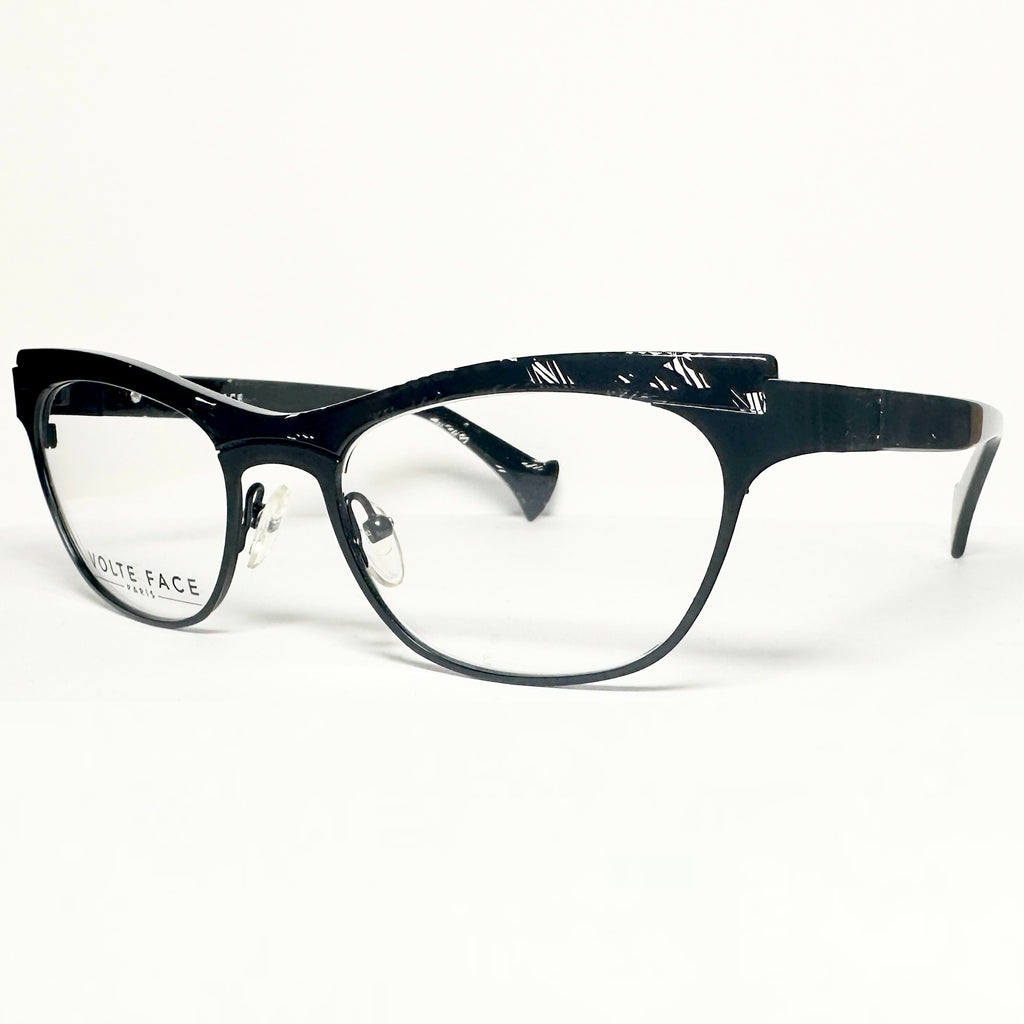 VOLTE FACE FAIRY 0000 Women's Eyeglasses Frames in Black - Authentic New