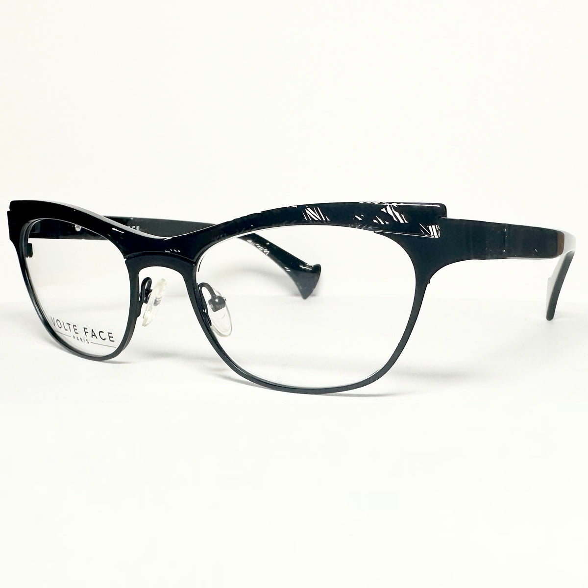 VOLTE FACE FAIRY 0000 Women's Eyeglasses Frames in Black - Authentic New