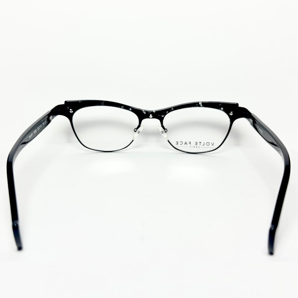 VOLTE FACE FAIRY 0000 Women's Eyeglasses Frames in Black - Authentic New