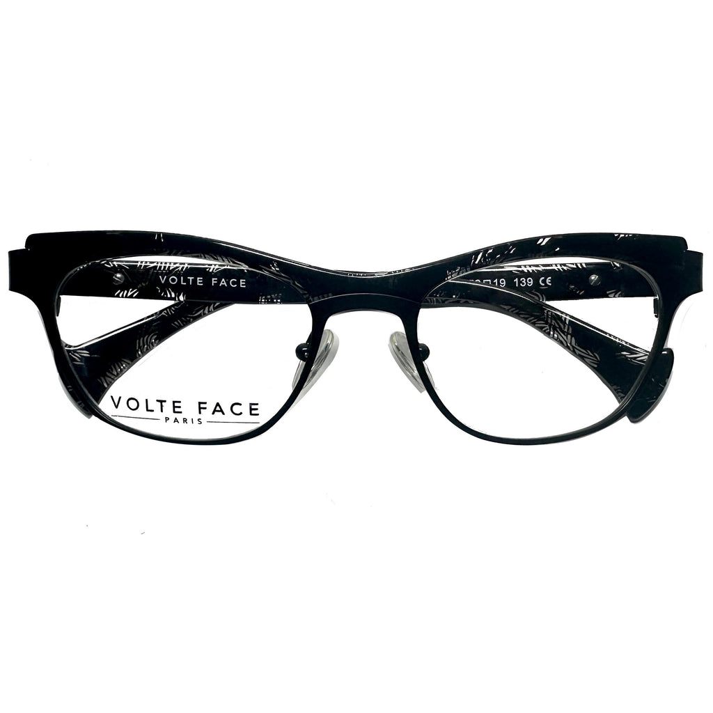 VOLTE FACE FAIRY 0000 Women's Eyeglasses Frames in Black - Authentic New