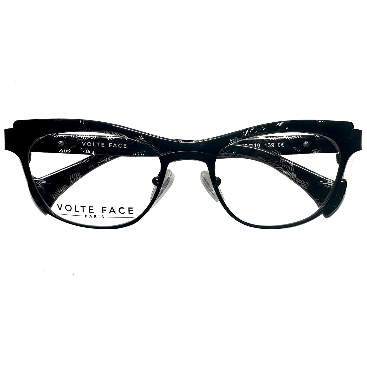VOLTE FACE FAIRY 0000 Women's Eyeglasses Frames in Black - Authentic New