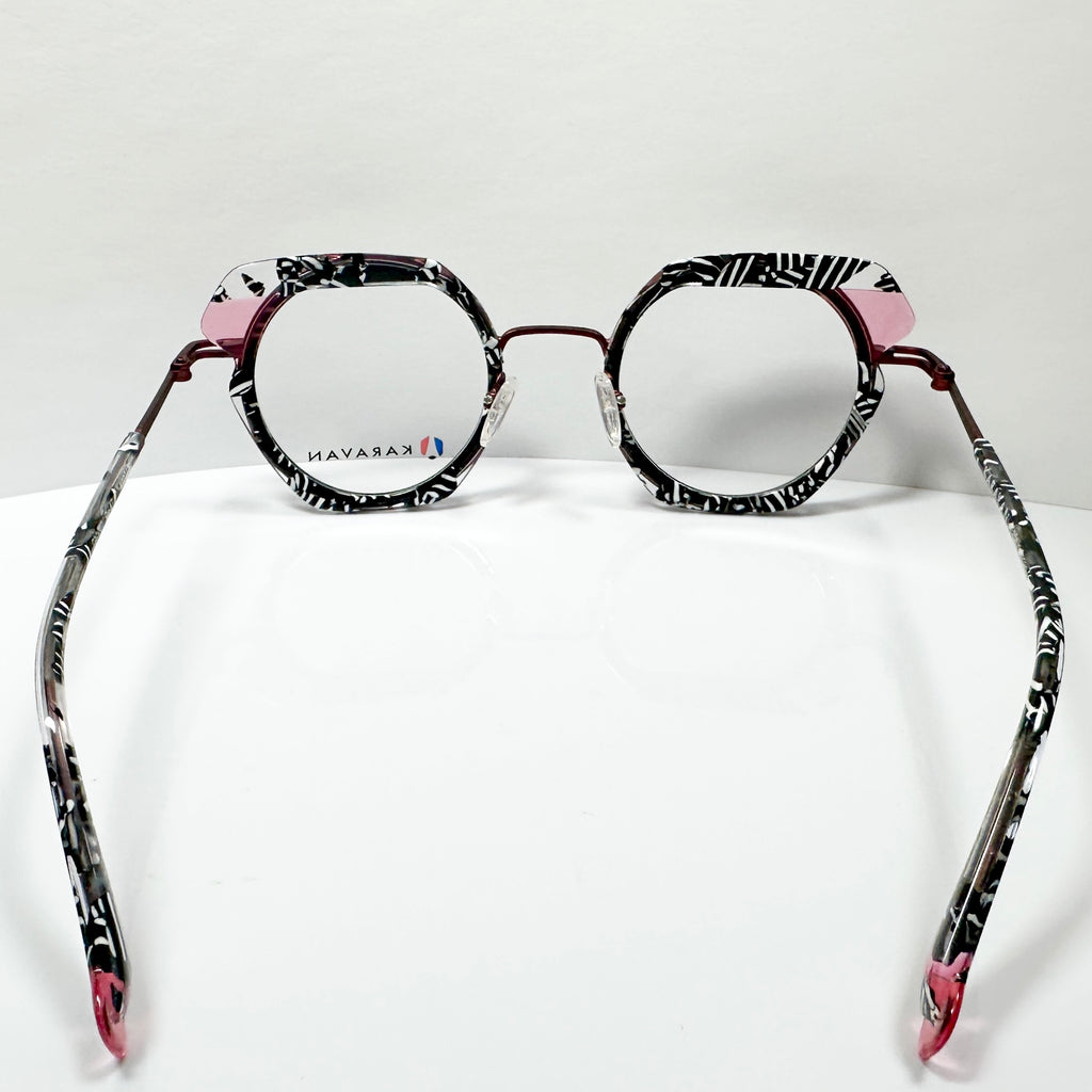 KARAVAN ONYX01 PN Women's Eyeglasses Frame in Multicolor - Authentic New