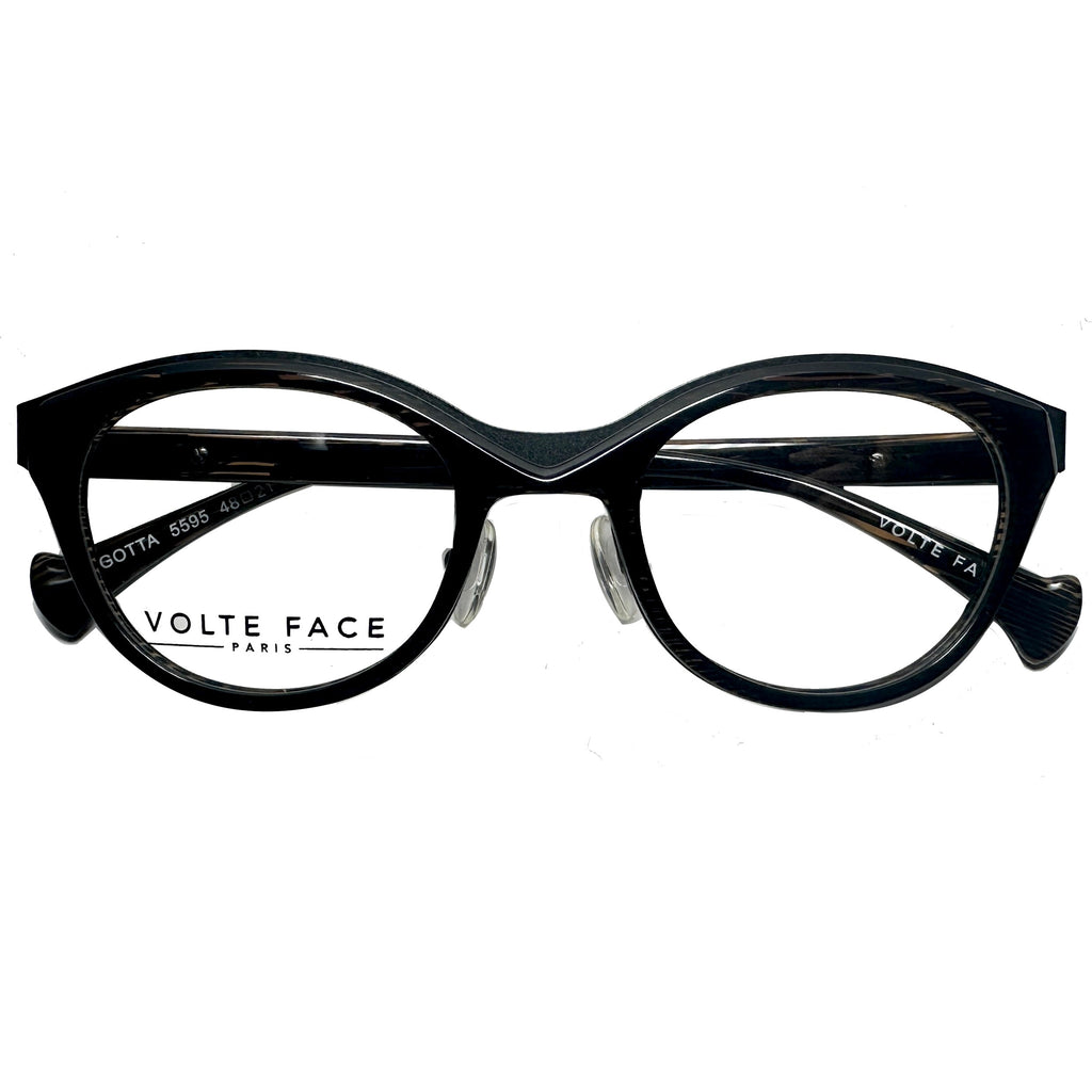 VOLTE FACE GOTTA 5595 Women's Eyeglasses Frames in Black - Authentic New
