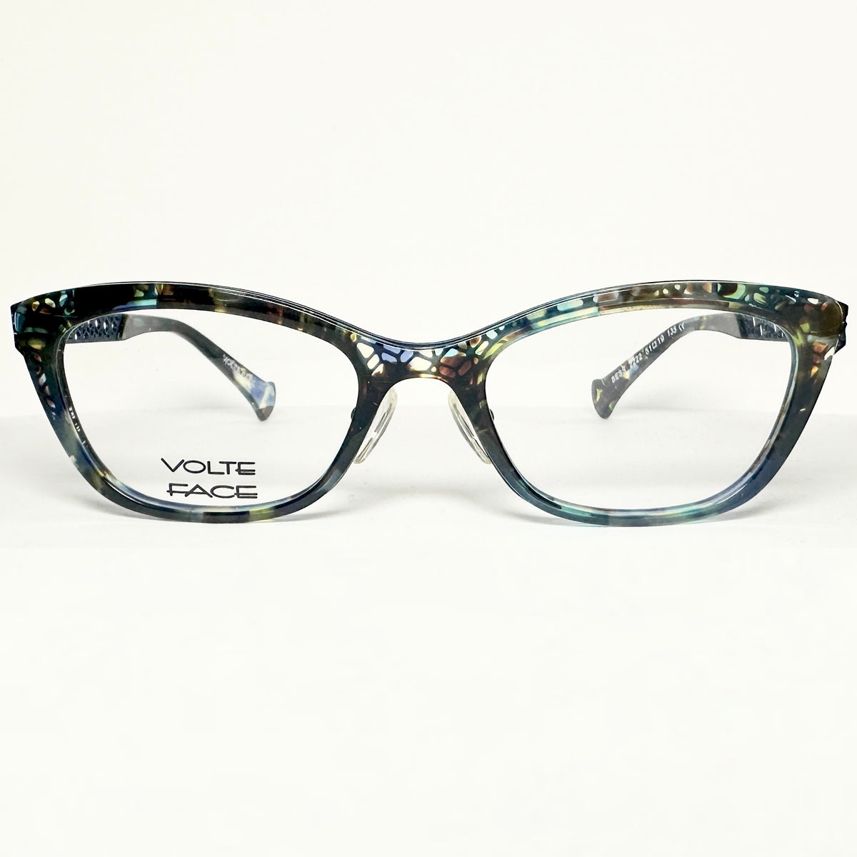 VOLTE FACE BESS 2222 Women's Eyeglasses Frames in Bluegreen - Authentic New