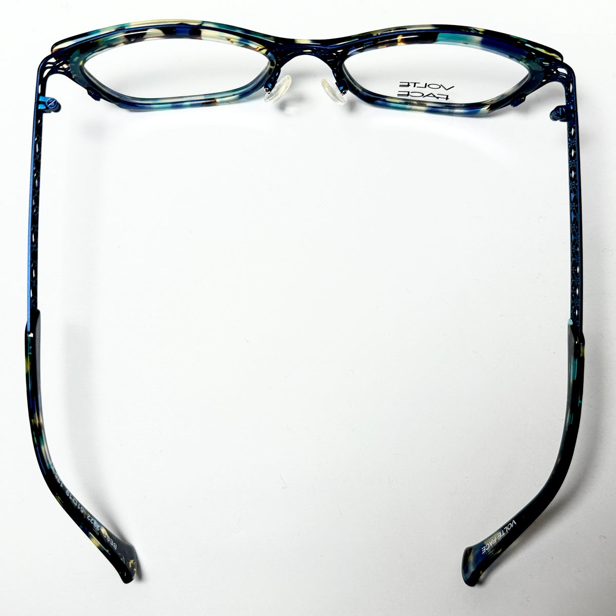 VOLTE FACE BESS 2222 Women's Eyeglasses Frames in Bluegreen - Authentic New