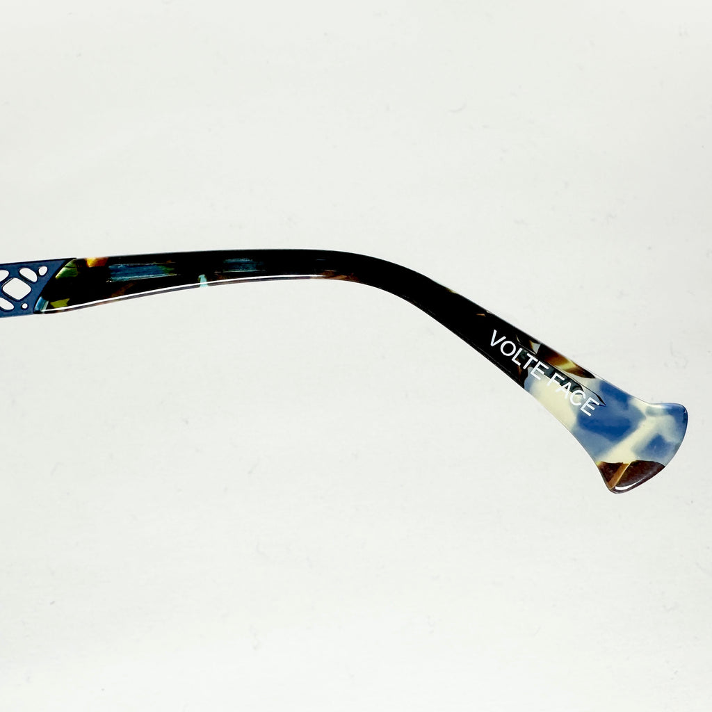 VOLTE FACE BESS 2222 Women's Eyeglasses Frames in Bluegreen - Authentic New