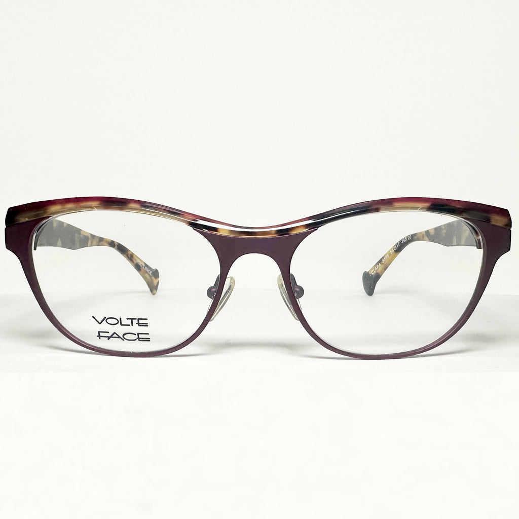 VOLTE FACE CLARA 3595 Women's Eyeglasses Frames in Multicolor - Authentic New