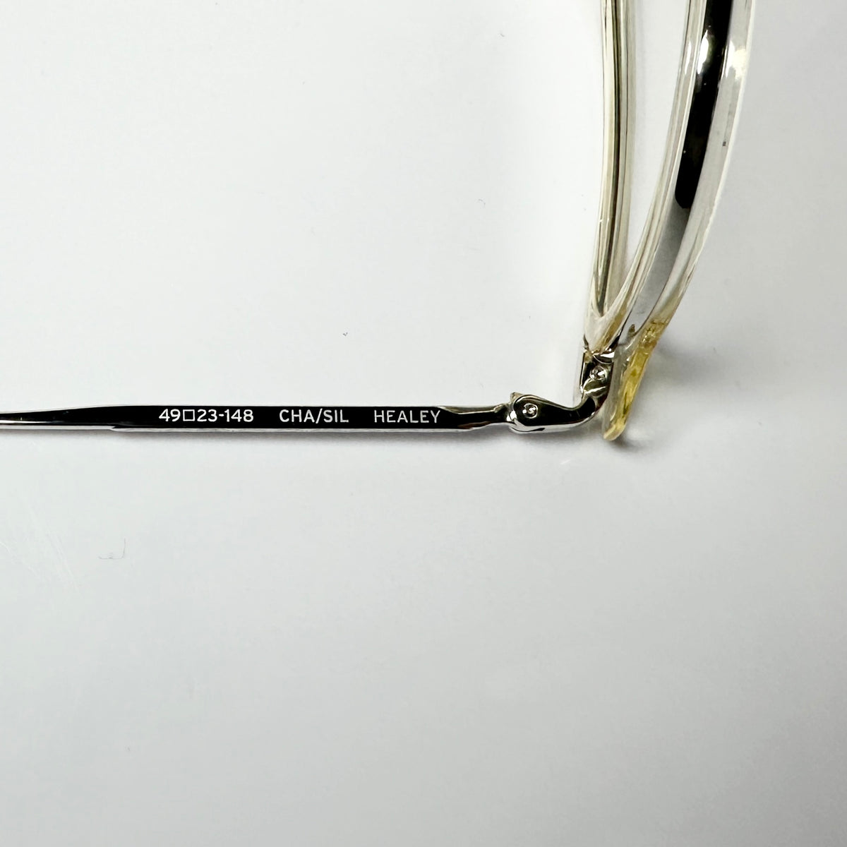 Barton Perreira HEALEY CHA/SIL Men Eyeglasses Frame NEW Authentic