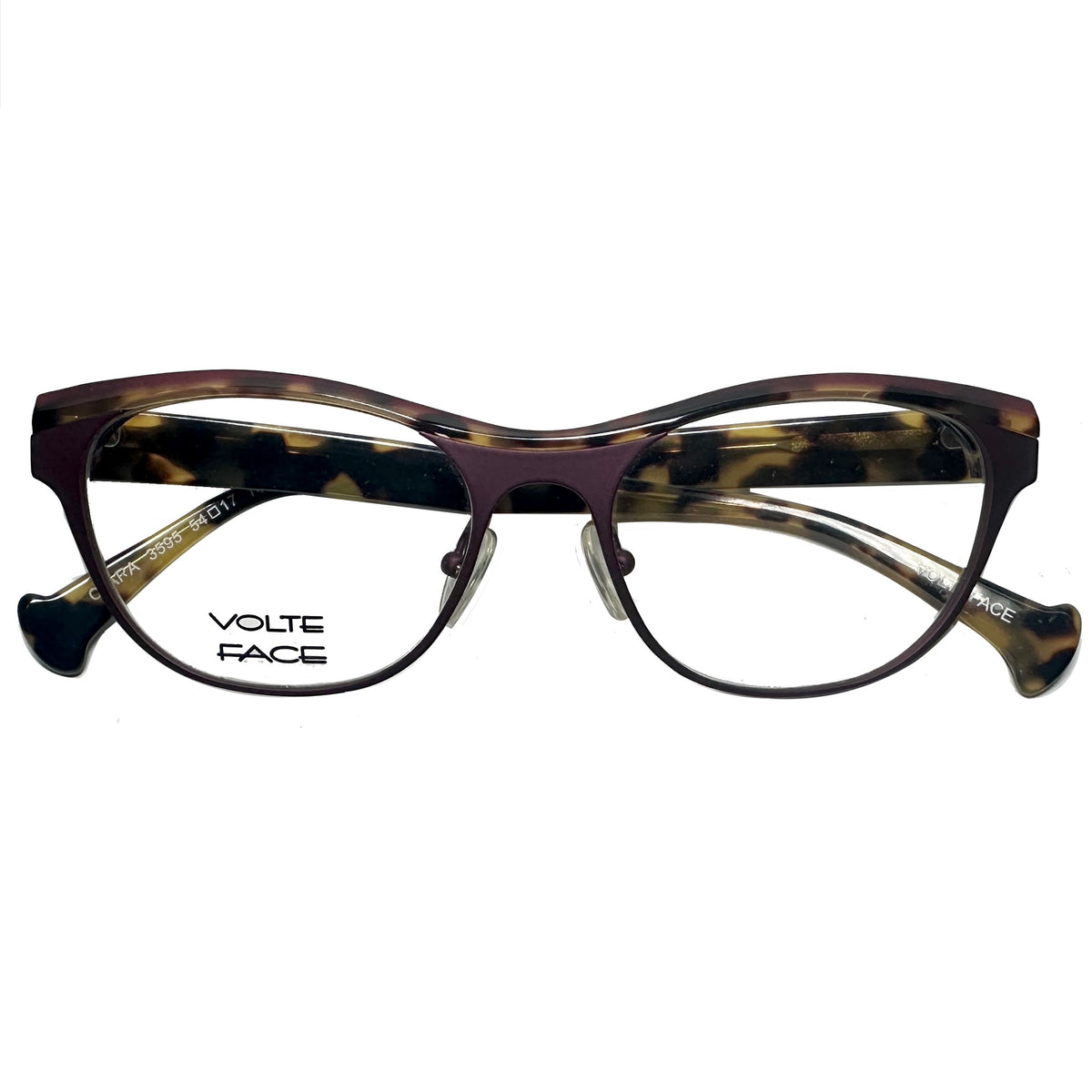 VOLTE FACE CLARA 3595 Women's Eyeglasses Frames in Multicolor - Authentic New