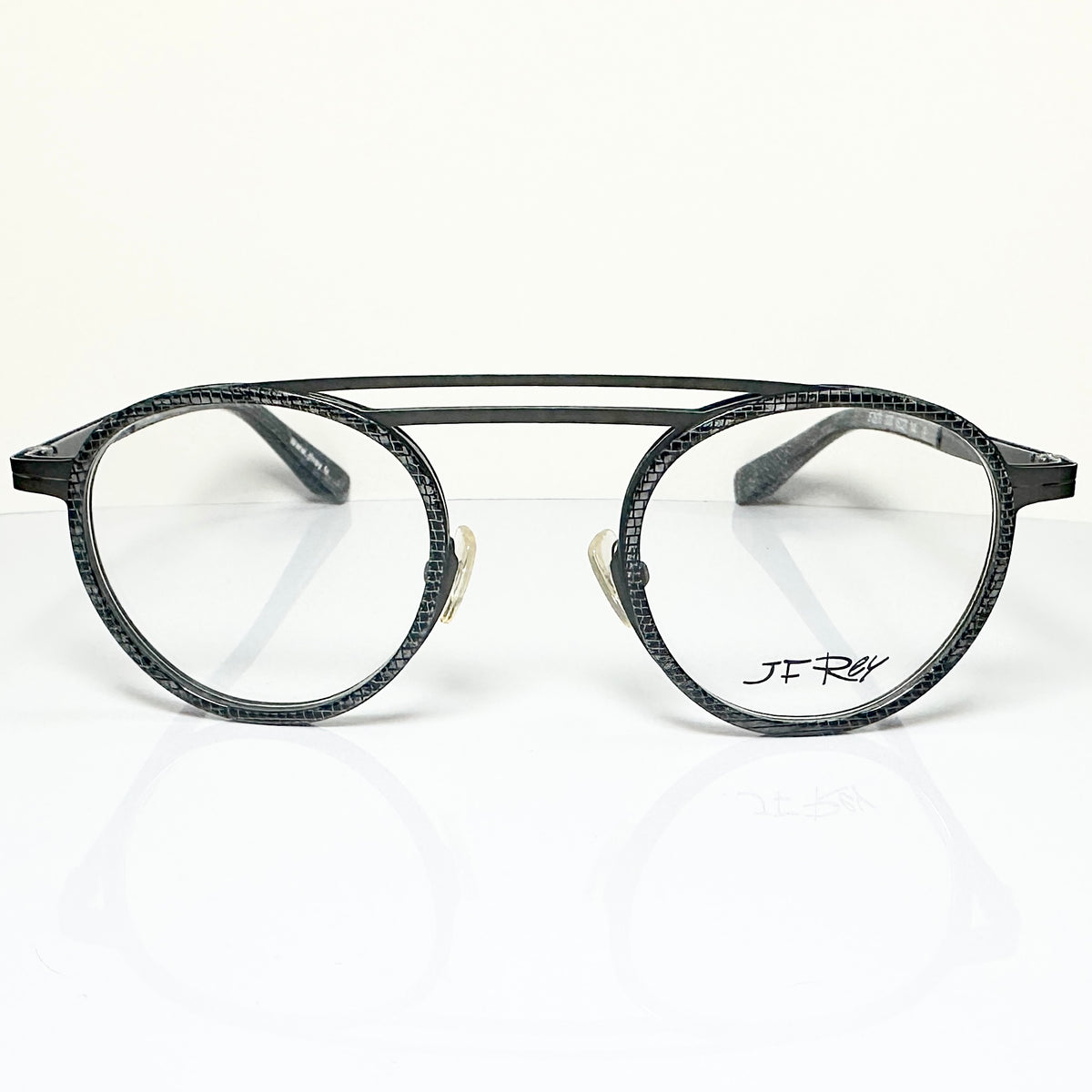 JF Rey JF2679 0020 Eyeglasses Double Bridge Frames in Grey - Authentic New