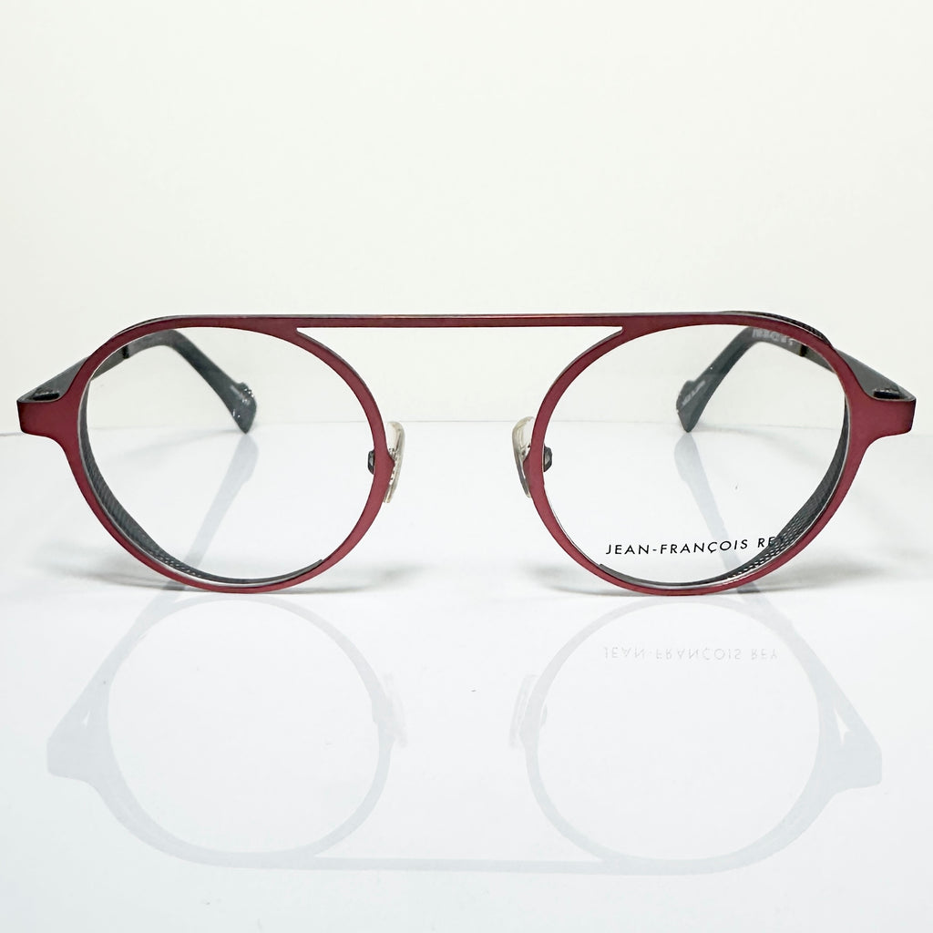 JF Rey JF2665 3000 Round Eyeglasses Frames in Red - Authentic New