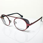 JF Rey JF2665 3000 Round Eyeglasses Frames in Red - Authentic New