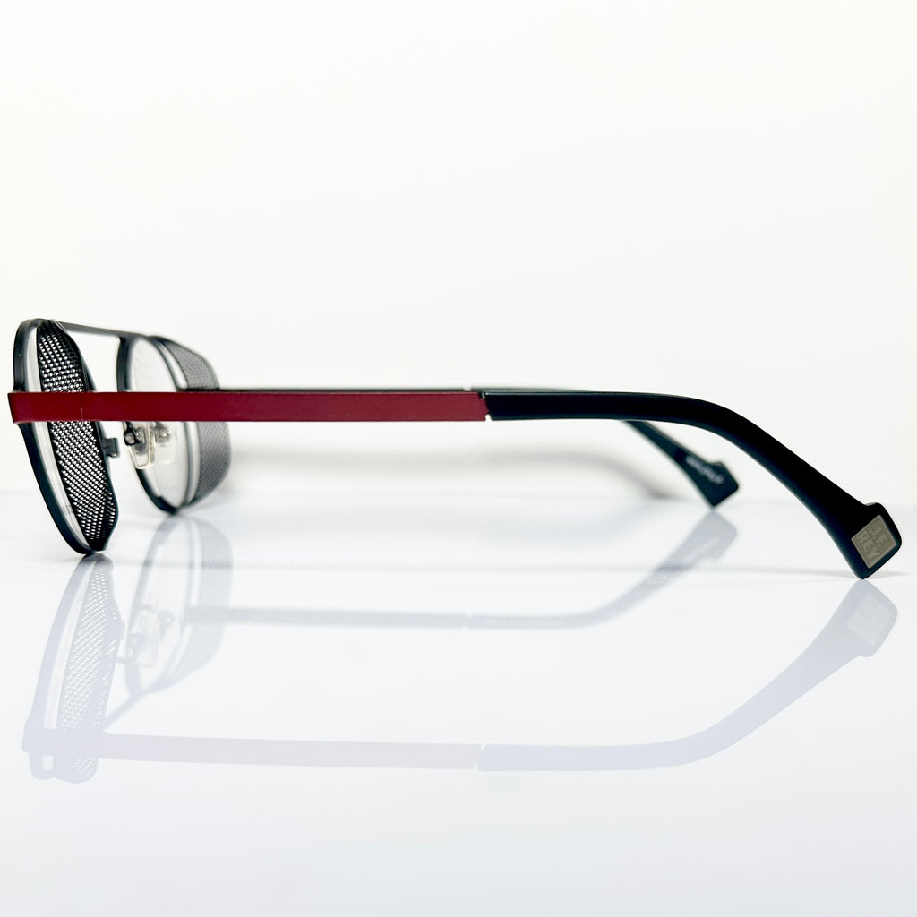 JF Rey JF2665 3000 Round Eyeglasses Frames in Red - Authentic New