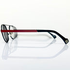 JF Rey JF2665 3000 Round Eyeglasses Frames in Red - Authentic New