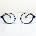 JF Rey JF2665 2200 Round Eyeglasses Frames in Blue - Authentic New